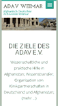 Mobile Screenshot of adav-weimar.de